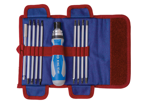 Набір викруток 16 в 1 (PH,PZ,SL,Hex,Torx) в тубусі