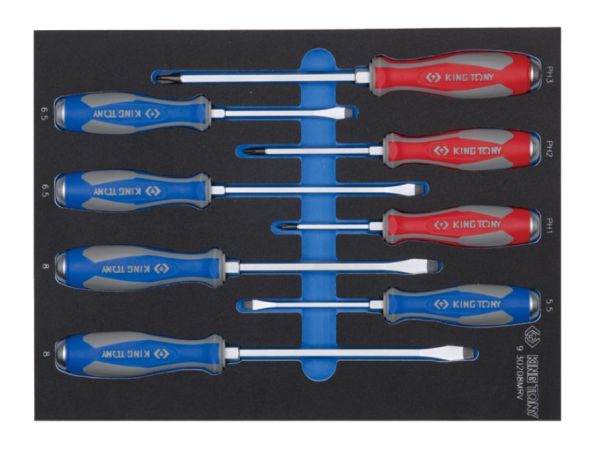 Набір викруток 8 одиниць посилених в ложементі