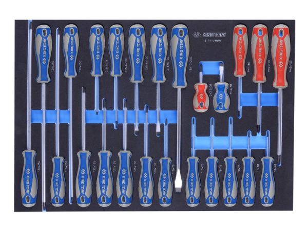 Набір викруток, ложемент, 24 одиниць