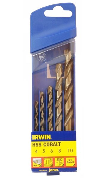 Набір свердл по металу 5 одиниць