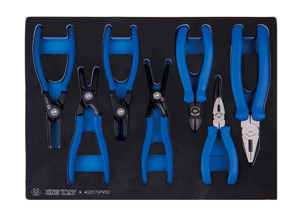 Набір інструментів (знімачі, пасатижі, бокорізи) 7 одиниць