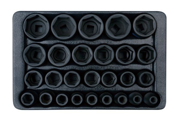 Набір головок 1/2" 27 одиниць