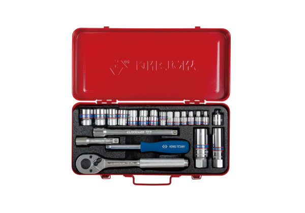 Набір торцевих головок 21 предметів 3/8"&1/4"
