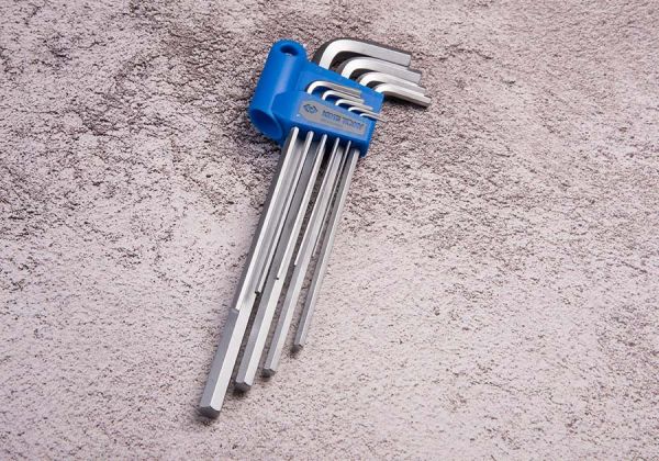 Набір шестигранників 9 од. екстрадовгих Г-под. 1,5-10 мм KINGTONY 20209MR