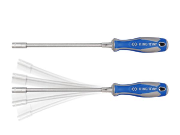 Викрутка торцева 8 мм, 300 мм, гнучка, для хомутів