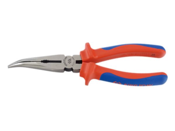 Пасатижі з тонким носом загнутим 200 мм