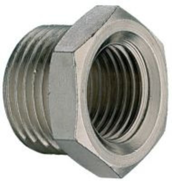 Перехідник зовнішня різьба 1/2, внутрішня різьб 3/8