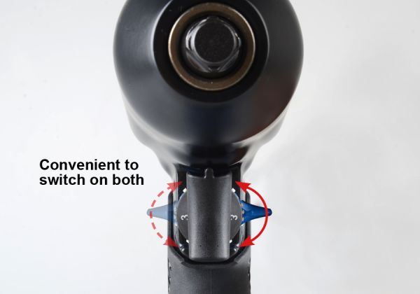 Пневмогайковерт 1/2", 650FT.LBS(881NM)WITH 453517M&19M&21M