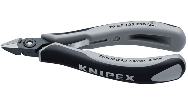 Прецизійні кусачки бокові для електроніки KNIPEX 79 32 125 ESD