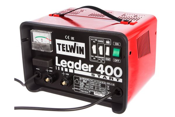 Пуско-зарядний пристрій Telwin LEADER 400 START 230V 12-24V