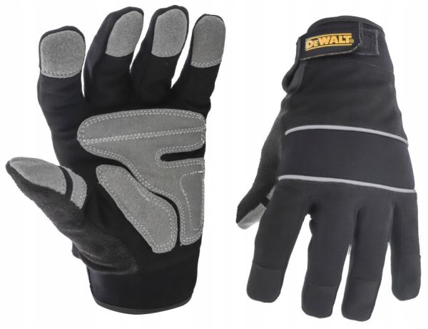 Робочі рукавиці трикотажні, з гумовими вставками DEWALT DPG215 L