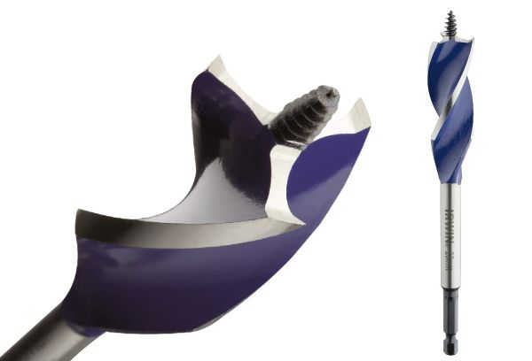 Свердло по дереву спіральне Blue Groove 6X IRWIN Ø16x150мм