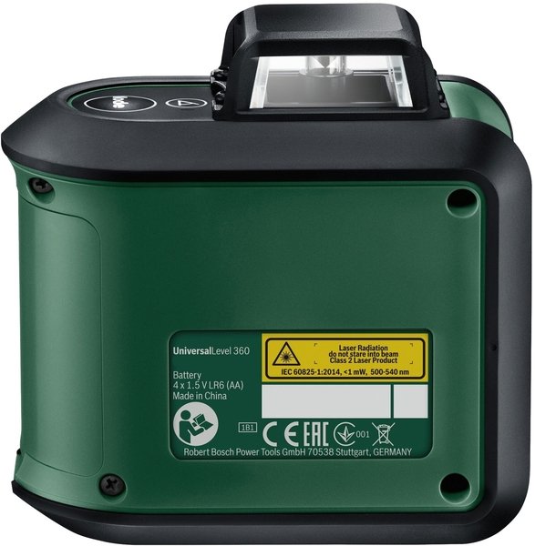 Нівелір лазерний Bosch UniversalLevel 360 Basic, 24м, зелений промінь