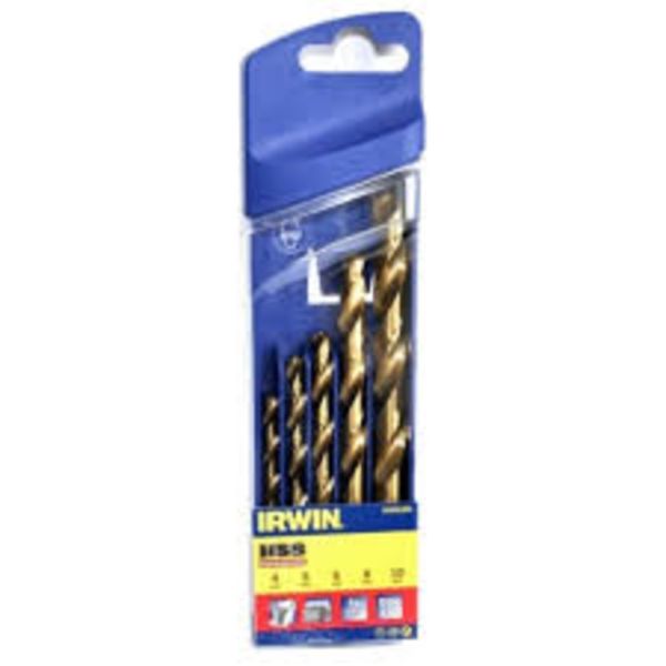 Свердло по металу HSS TURBOMAX набір 5 шт. 4/5/6/8/10 мм