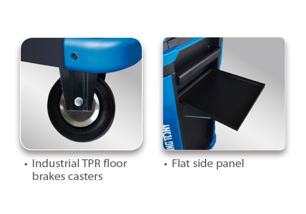 Візок на коліщатах інструментальний 6 полиць