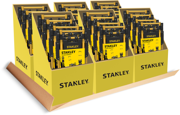 Візок з платформою складський STANLEY SXWTD-FT585 для переміщення вантажів на сладі 70/137 кг