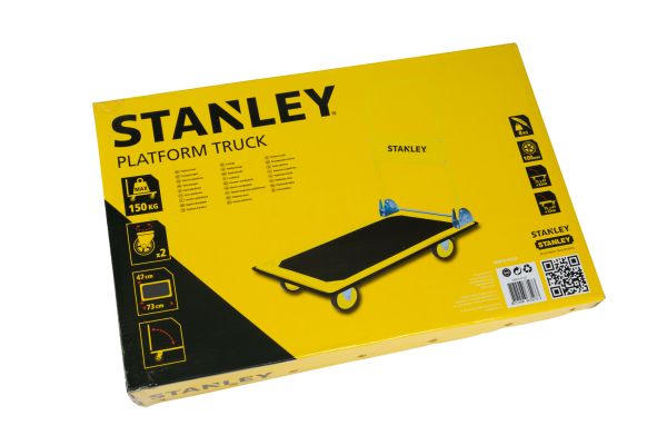 Візок з платформою складський STANLEY PC527 для переміщення вантажів на сладі 150 кг