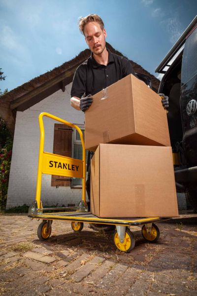Візок з платформою складський STANLEY PC527 для переміщення вантажів на сладі 150 кг