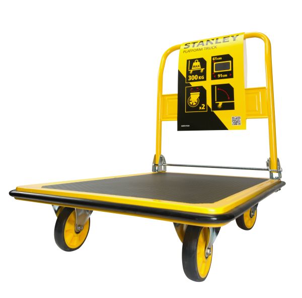 Візок з платформою складський STANLEY PC528 для переміщення вантажів на сладі 300 кг