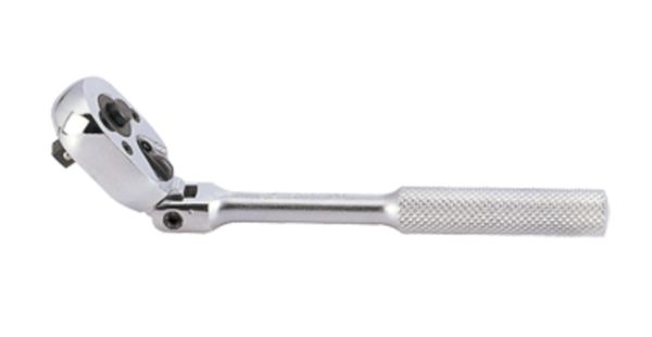 Трищітка 1/4" з карданом рифлена рукоятка