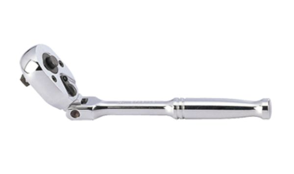 Трищітка 1/4" з карданом полтрована рукоятка