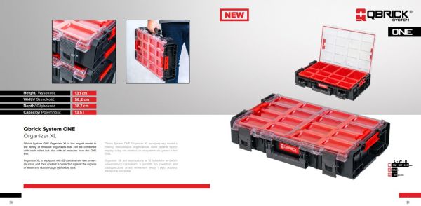 оранайзер для інструментів QBRICK SYSTEM XL