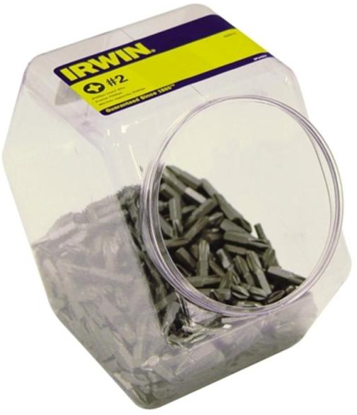 Набір біт 250 шт 1/4" 25 мм, Philips PZ2 "Grabit Jar" (250), IRWIN