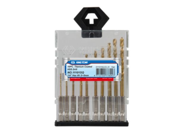 Набір свердл по металу 11 одиниць