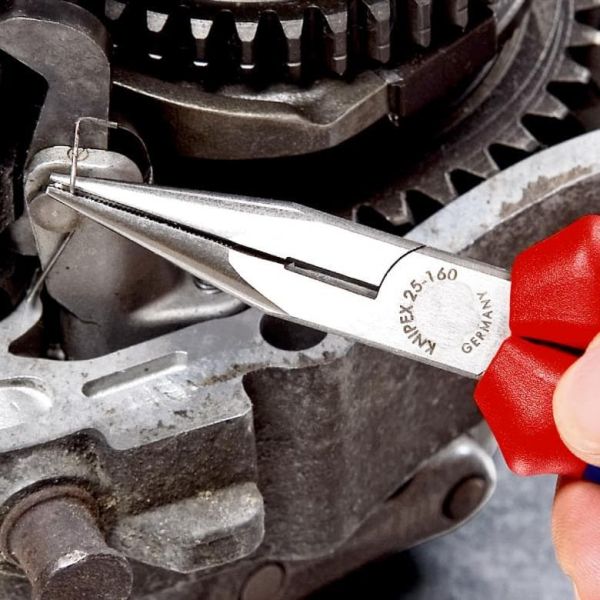 Плоскі круглогубці з ріжучими крайками  25 01 160