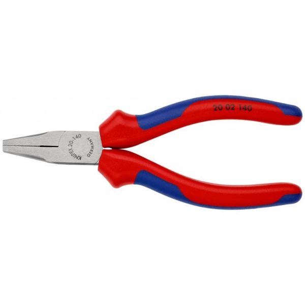 Плоскогубці з гладкими губками KNIPEX 20 02 140