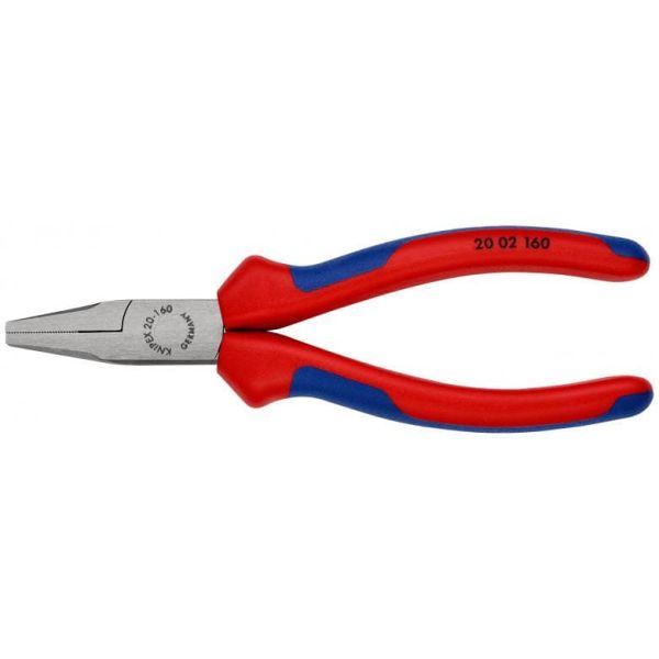 Плоскогубці з гладкими губками KNIPEX 20 02 160