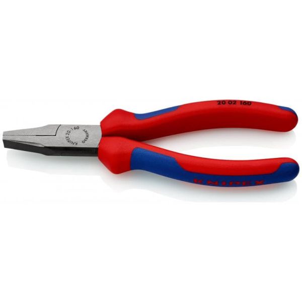 Плоскогубці з гладкими губками KNIPEX 20 02 160