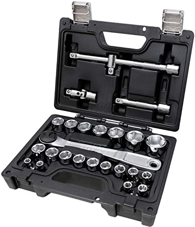 Набір головок для гайкових ключів з ручками 923E/C25 1/2 - 25 одиниць