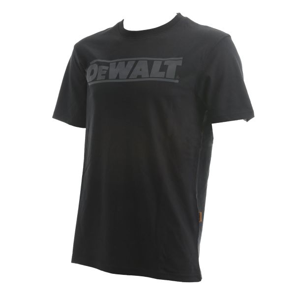 Футболка Dewalt Oxide Tee чорна розмір XL Суміш полікоттона (65% поліефір/35% бавовна) Вишивка заднь
