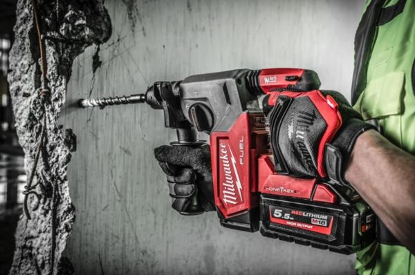 Акк. SDS-Plus перфоратор M18 ONE FHX-552X FUEL (Li-Ion 5.5 Ач)