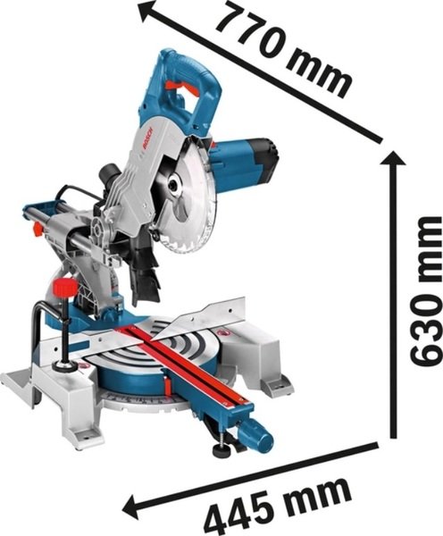 Торцювальна пила Bosch GCM 800 SJ (0.601.B19.000)