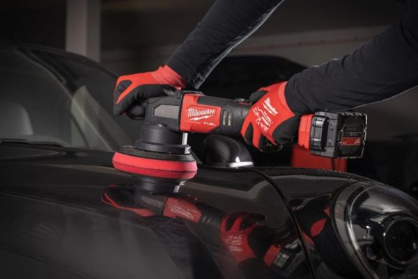 Машина полірувальна ексцентрикова акумуляторна MILWAUKEE, M18 FUEL FROP21-0X, Ø150мм, (HD кейс)