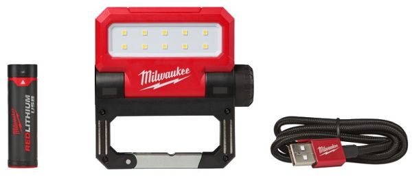 Ліхтар світлодіодний акумуляторний з магнітом MILWAUKEE, L4 FFL-201 (заміна на 4933479766)