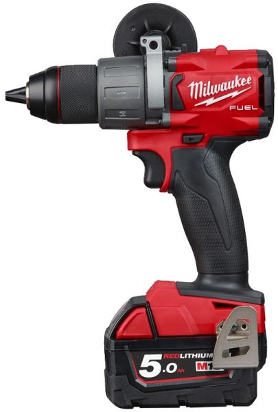 Дриль-шурупокрут акумуляторний MILWAUKEE, M18 FDD2-502X,135Нм (+ заряд.пристрій, 2 акум.Х 5Аг, HDкей