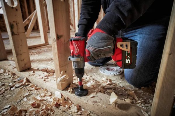 Дриль-шурупокрут акумуляторний MILWAUKEE, M18 FDD2-0X,135Нм, (HD кейс)