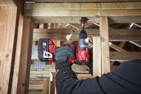 Дриль-шурупокрут акумуляторний MILWAUKEE, M18 FDD2-0X,135Нм, (HD кейс)