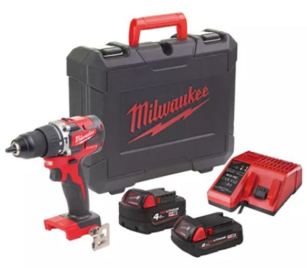 Дриль-шуруповерт акумуляторна безщіткова 60 Нм M18 CBLPD-422C MILWAUKEE