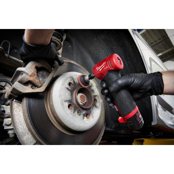 Шліфмашина кутова цангова акумуляторна M12 FDGA-422B FUEL MILWAUKEE 4933471439 , (+ заряд.пристрій, 2 акум., 2 цанги, сумка для