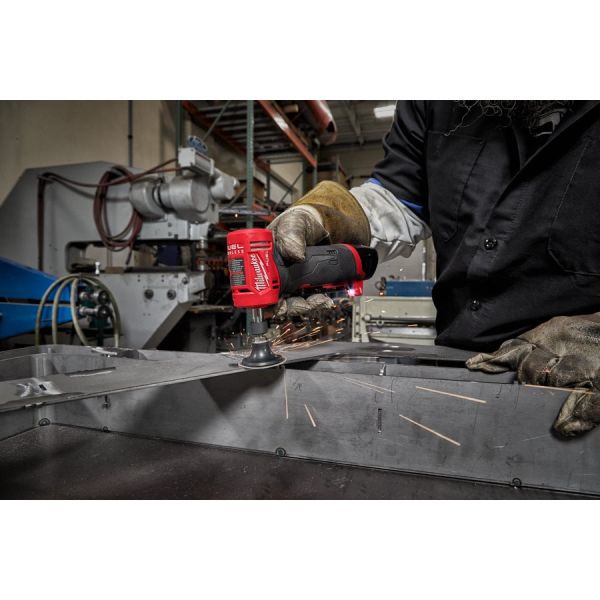 Шліфмашина кутова цангова акумуляторна M12 FDGA-422B FUEL MILWAUKEE 4933471439 , (+ заряд.пристрій, 2 акум., 2 цанги, сумка для