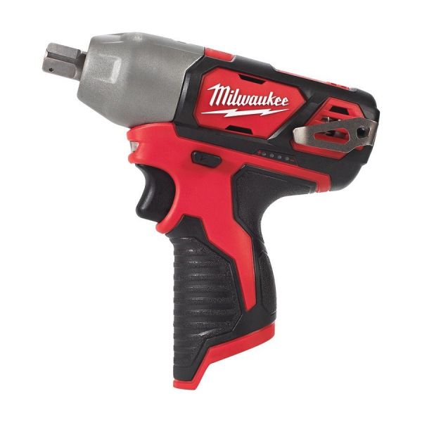 Гайкокрут акумуляторний 1/2" MILWAUKEE, M12 BIW12-202C, 138Нм, (+зар.пристрій, 2 акум.Х 2Аг, кейс)