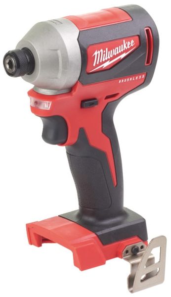 Гайкокрут акумуляторний безщітковий 1/4" HEX MILWAUKEE M18 CBLID-0 180Нм
