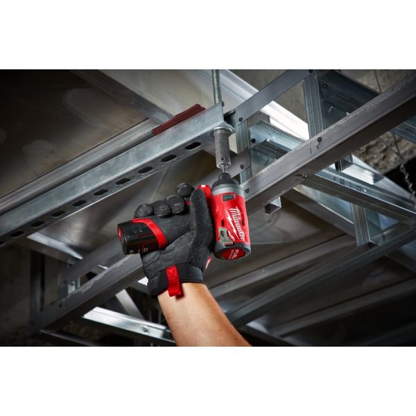 Шурупокрут ударний акумуляторний безщітковий 1/4" HEX MILWAUKEE, M12 FID-0, 147Нм