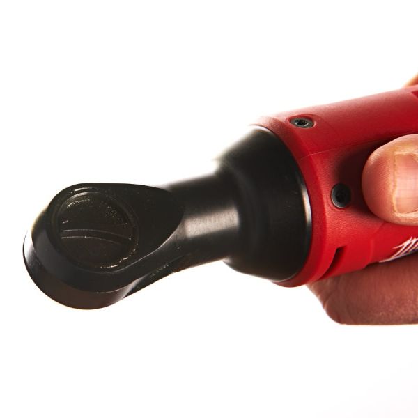 Гайкокрут кутовий акумуляторний 3/8" MILWAUKEE, M12 IR-201B, 47Нм, (+ заряд.пристрій, 1 акум.Х 2Аг, сумка для інструментів)
