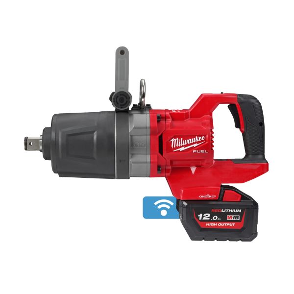 Гайкокрут високомоментний 1'' (2711 Нм) MILWAUKEE M18 FUEL ONEFHIWF1DS-121C (+ заряд.пристрій, акум., HD кейс)