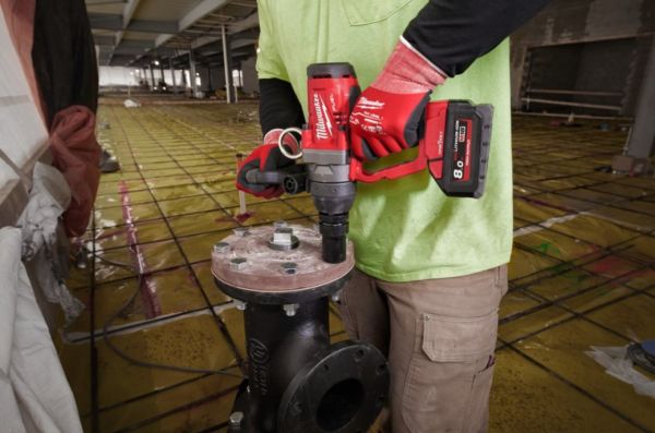Гайкокрут високомоментний акумуляторний MILWAUKEE 1"(2400 Нм) M18 FUEL з фіксацією кільцем ONE-KEY (+ заряд.пристрій, 2 акум., H